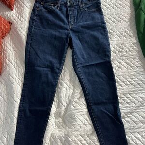 J. Crew Dark Blue Skinny Jeans